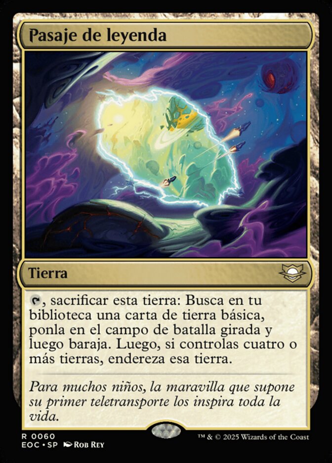 Pasaje de leyenda