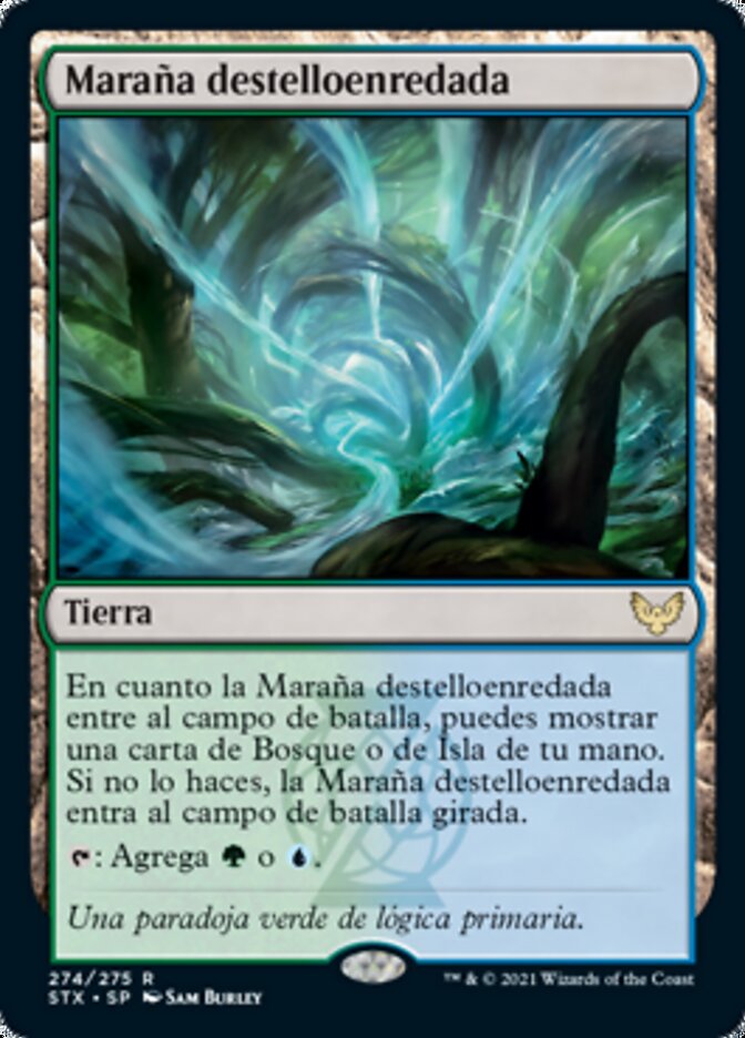 Maraña destelloenredada