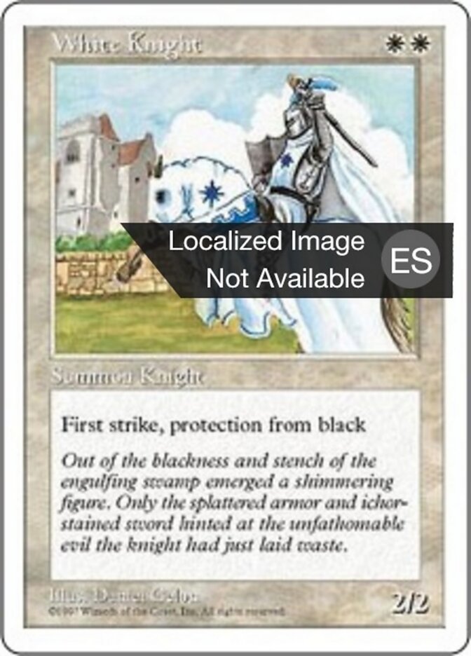 Caballero blanco