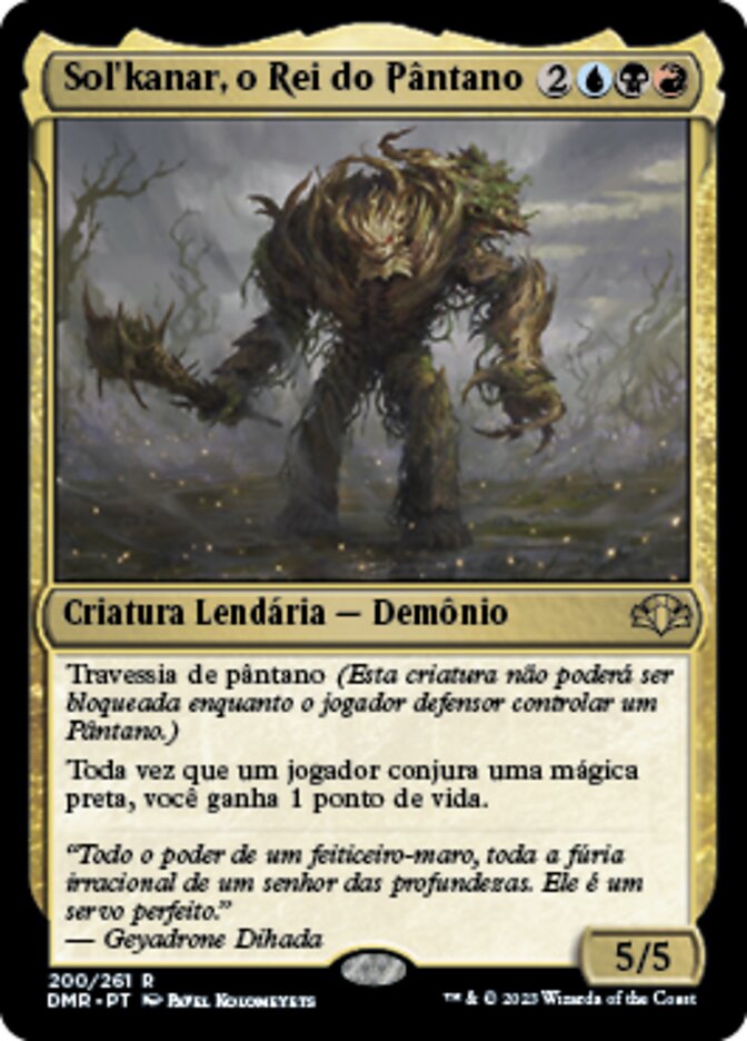 Sol'kanar, o Rei do Pântano