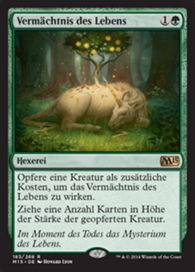 Vermächtnis des Lebens