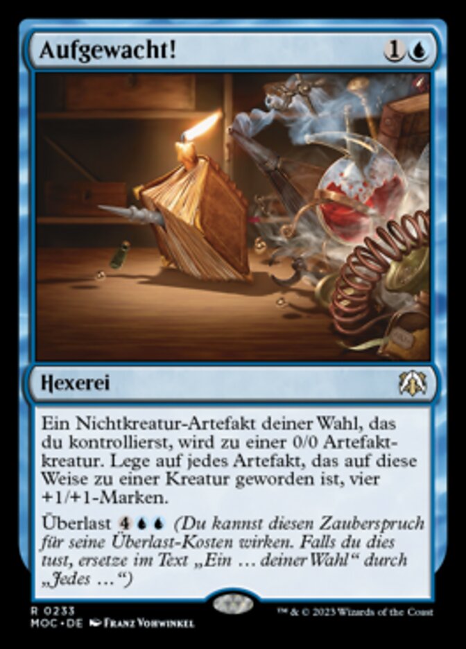 Aufgewacht!