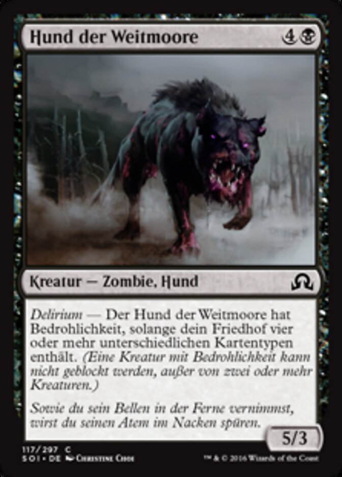 Hund der Weitmoore