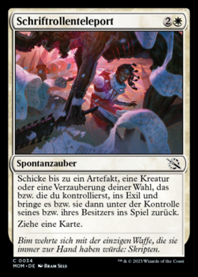 Schriftrollenteleport