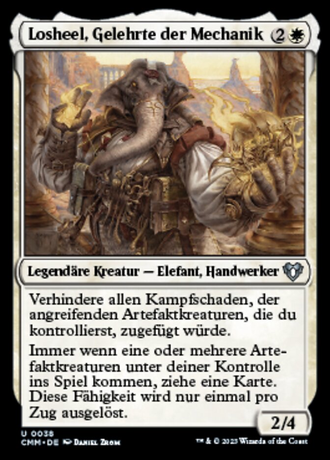 Losheel, Gelehrte der Mechanik