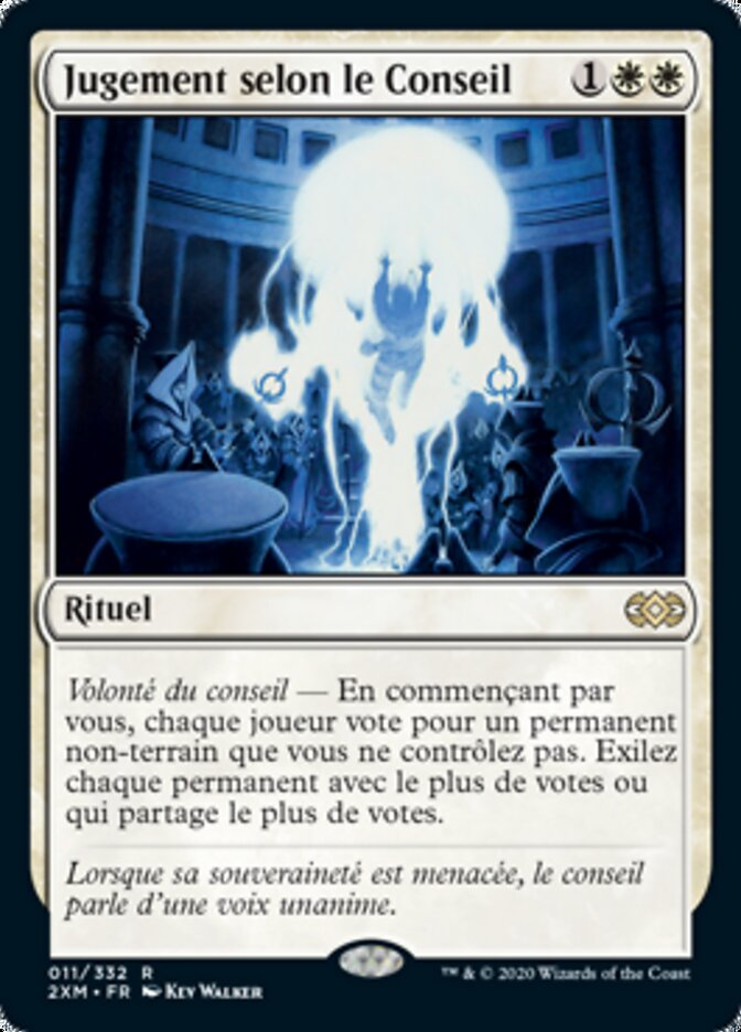 Jugement selon le Conseil