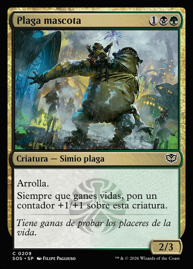 Plaga mascota