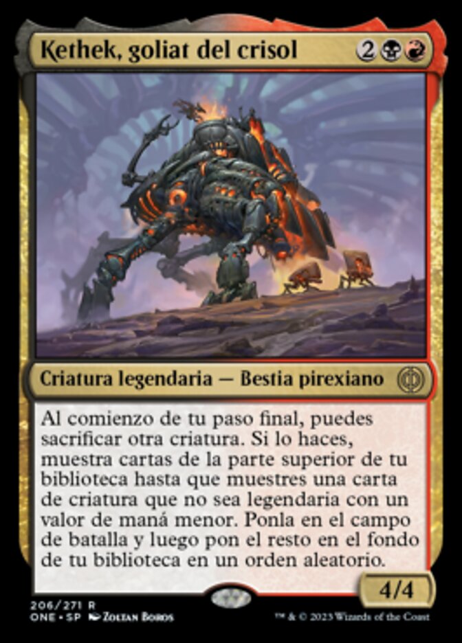 Kethek, goliat del crisol