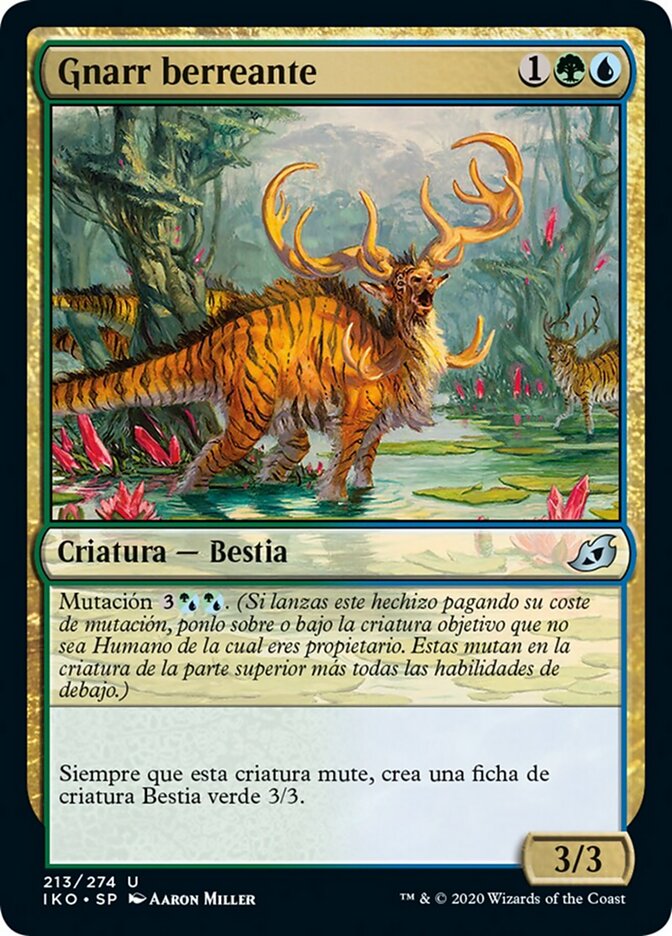 Gnarr berreante