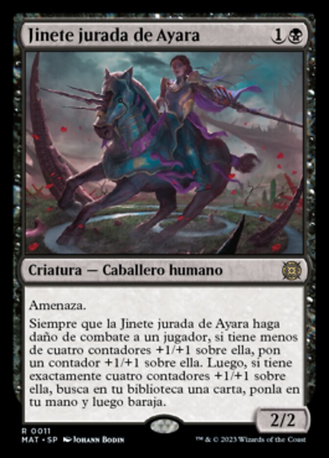 Jinete jurada de Ayara