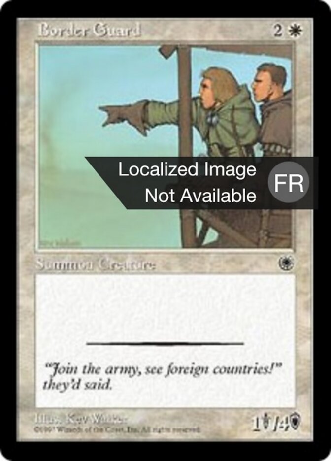 Garde frontière