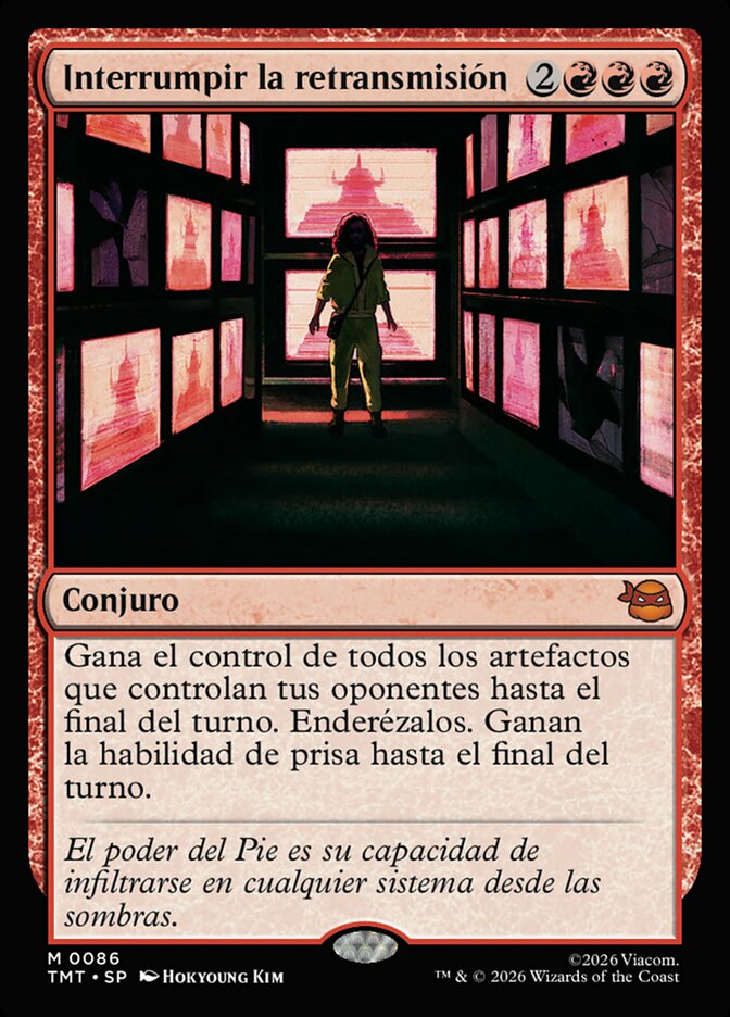 Interrumpir la retransmisión