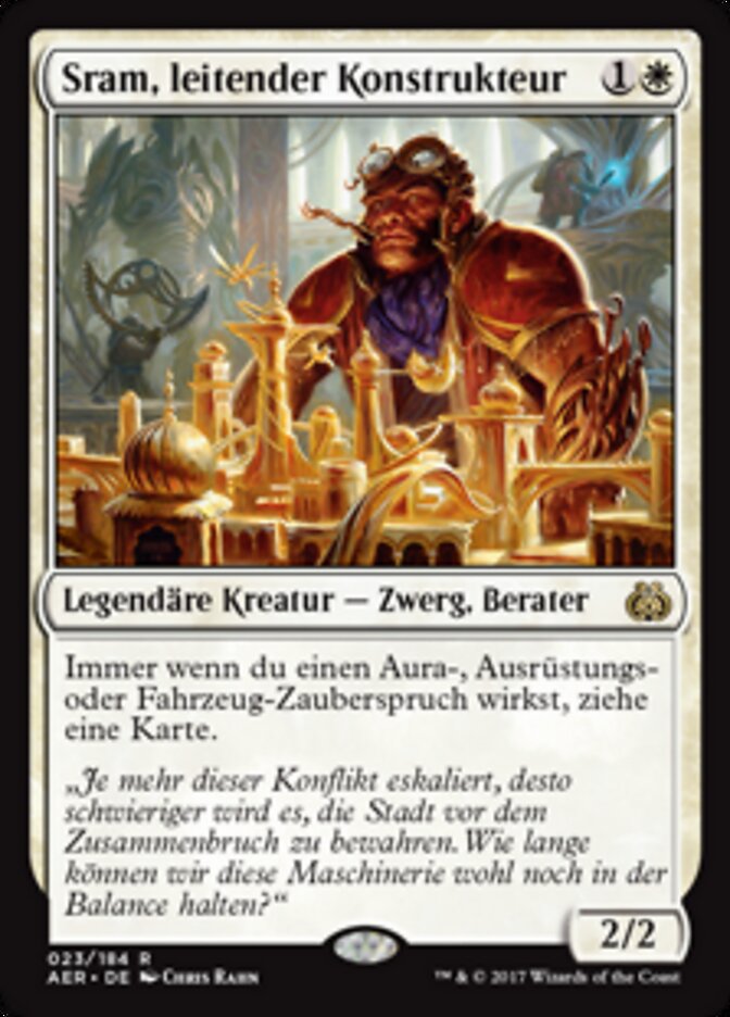 Sram, leitender Konstrukteur