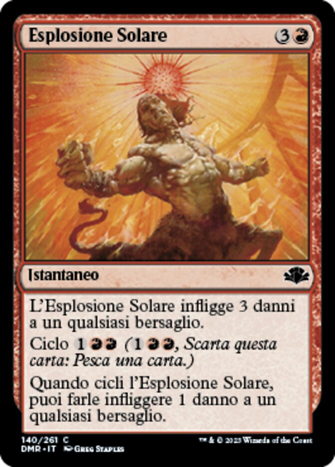Esplosione Solare