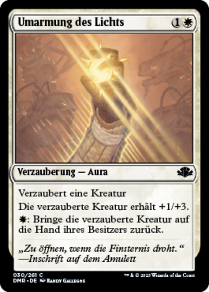 Umarmung des Lichts
