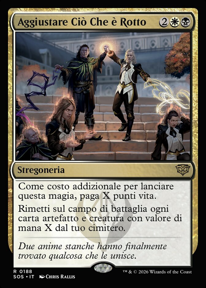Aggiustare Ciò Che è Rotto