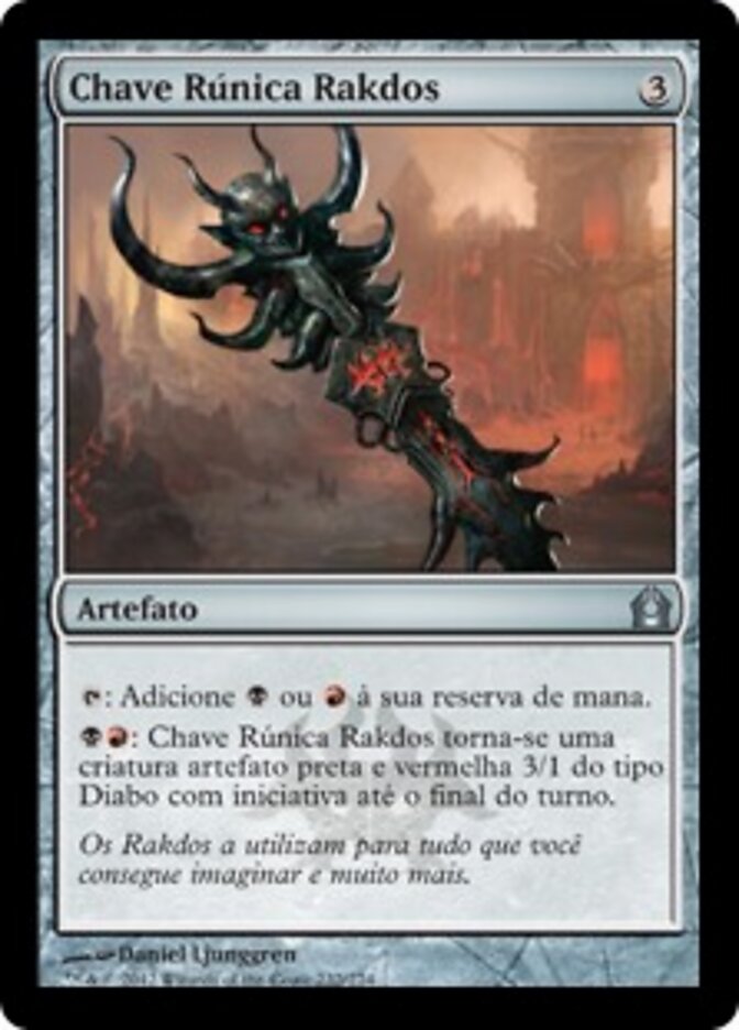 Chave Rúnica Rakdos