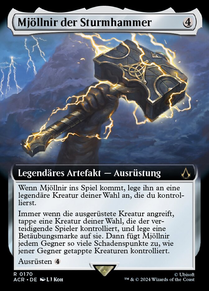 Mjöllnir der Sturmhammer