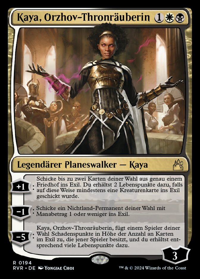 Kaya, Orzhov-Thronräuberin