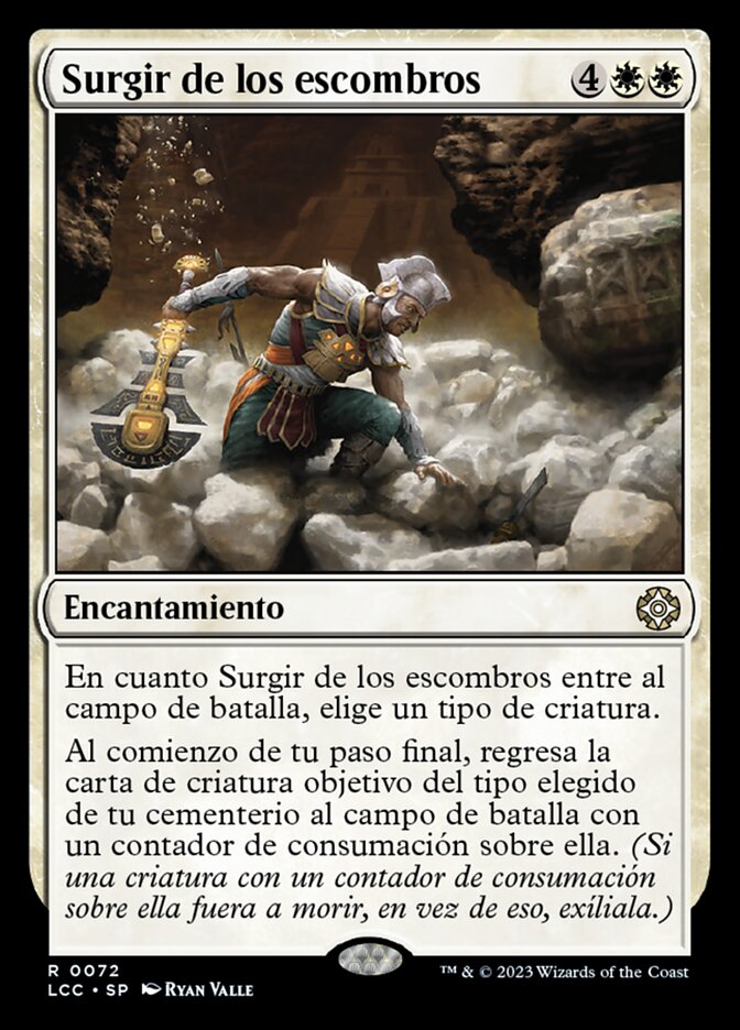 Surgir de los escombros