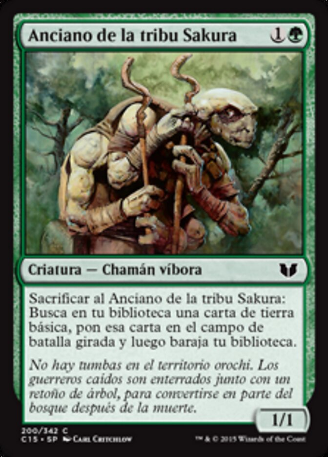 Anciano de la tribu Sakura