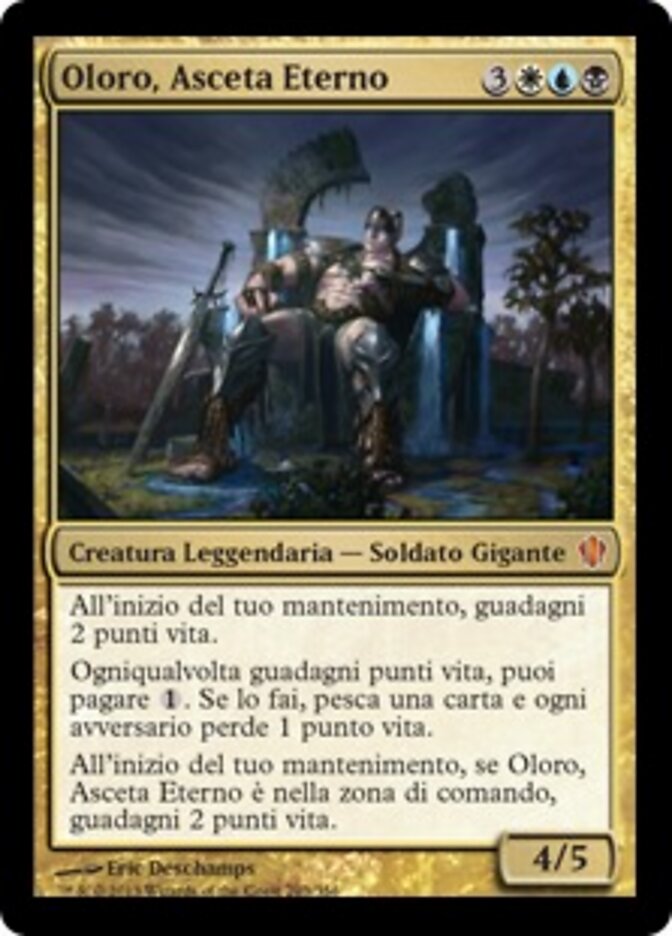 Oloro, Asceta Eterno