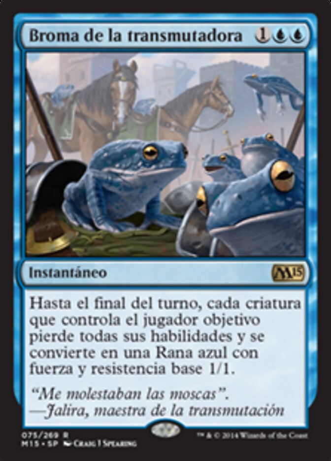 Broma de la transmutadora