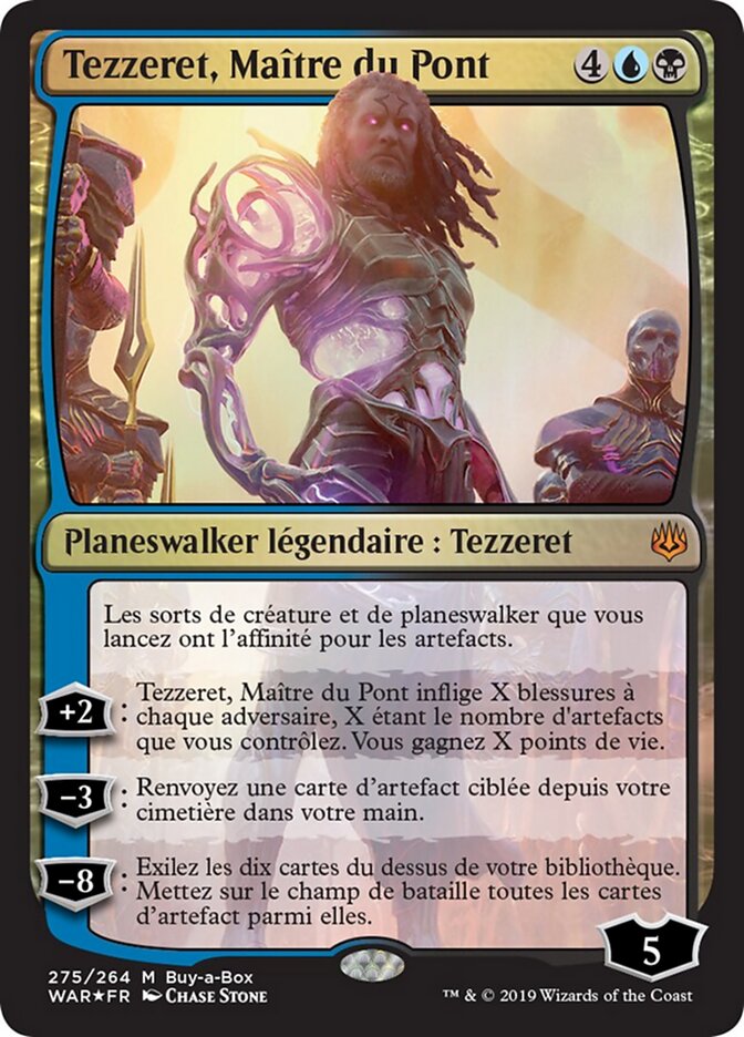 Tezzeret, Maître du Pont