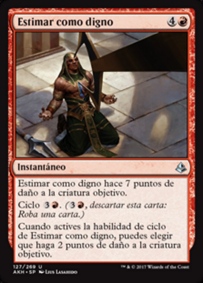 Estimar como digno