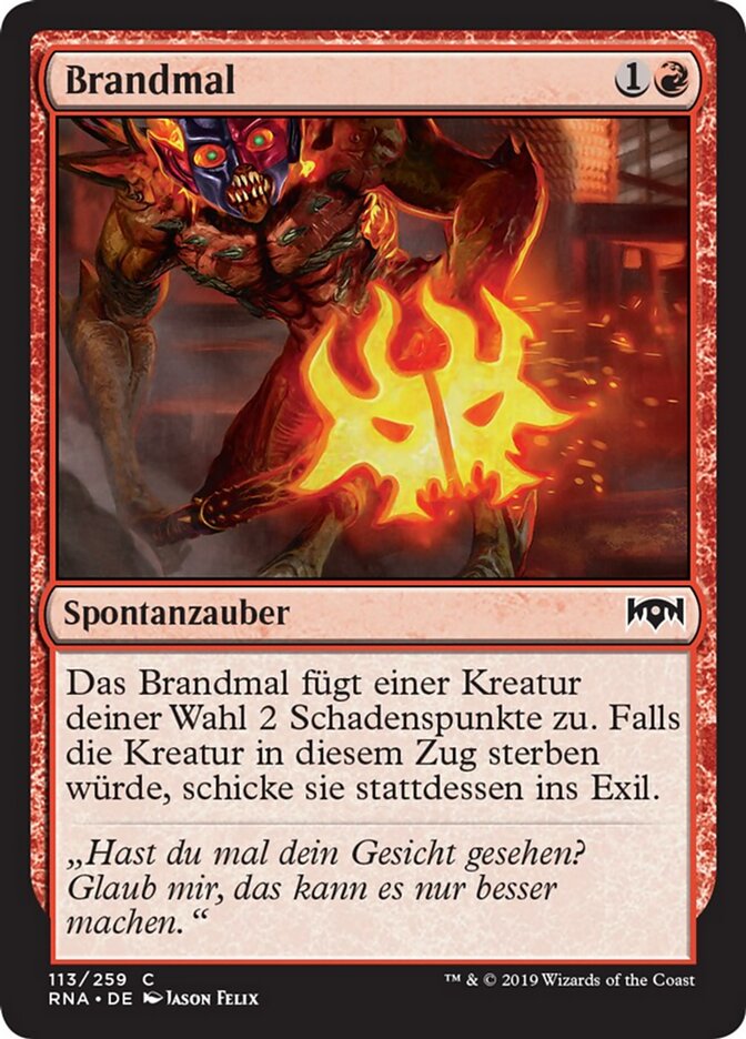 Brandmal