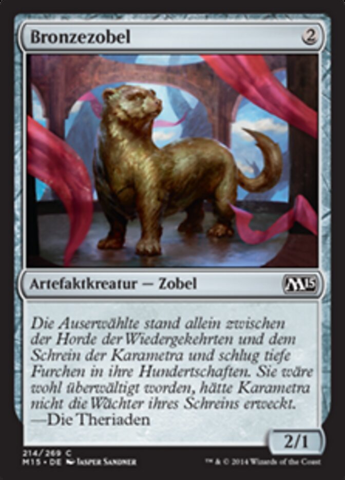 Bronzezobel