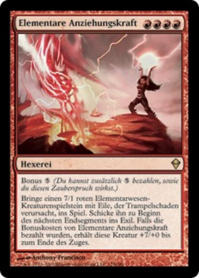 Elementare Anziehungskraft