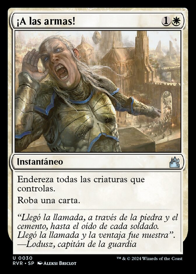 ¡A las armas!