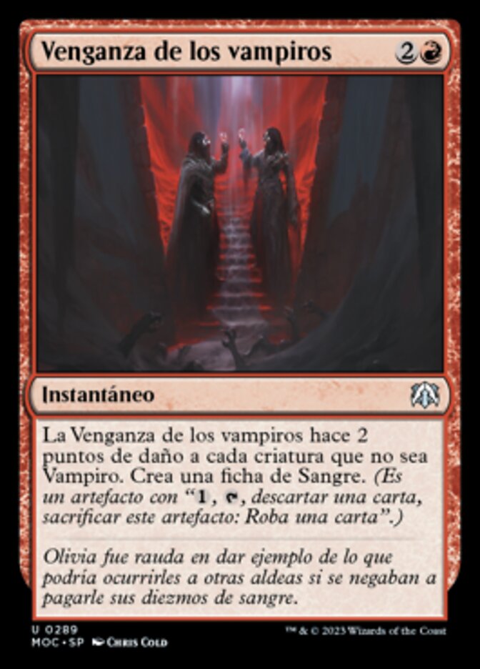 Venganza de los vampiros