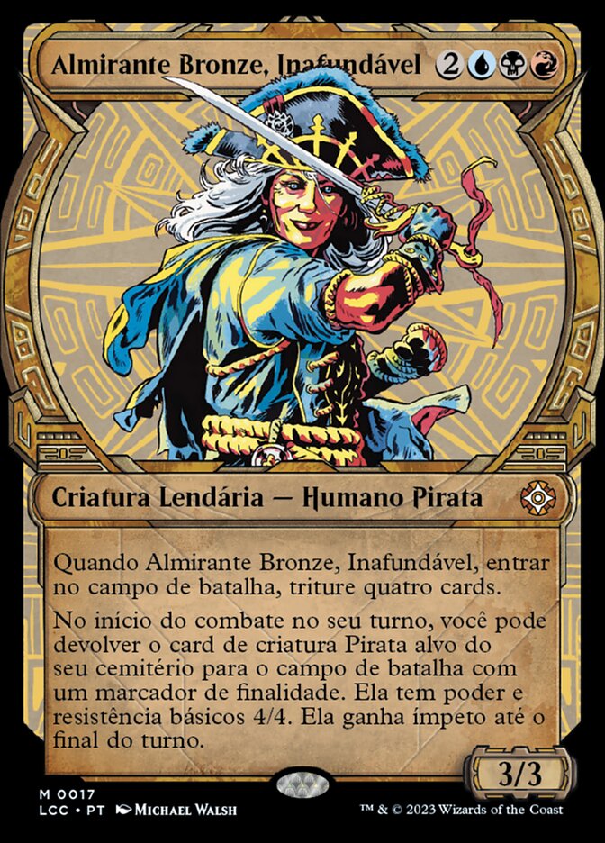 Almirante Bronze, Inafundável