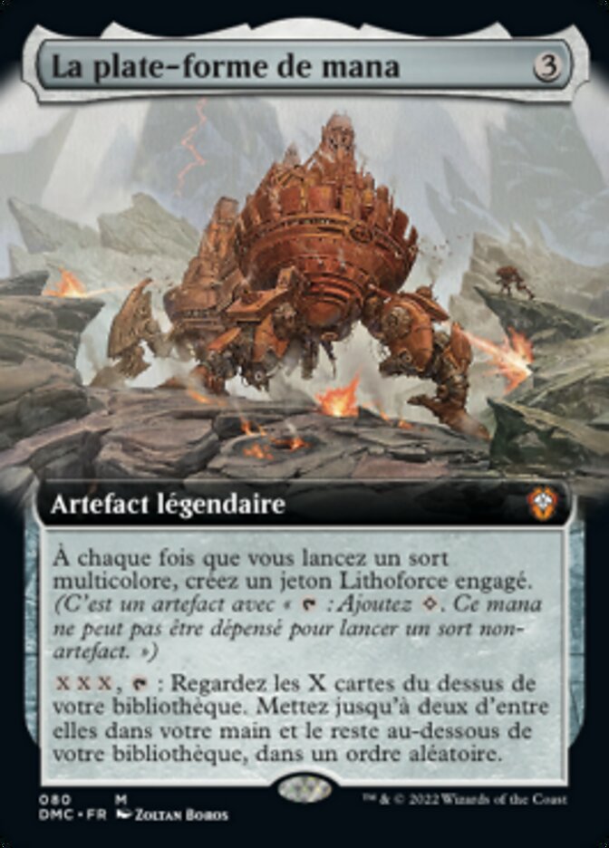 La plate-forme de mana