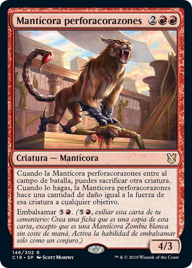Mantícora perforacorazones
