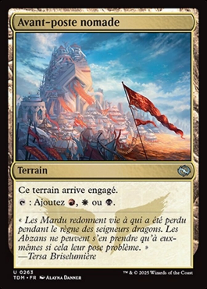 Avant-poste nomade