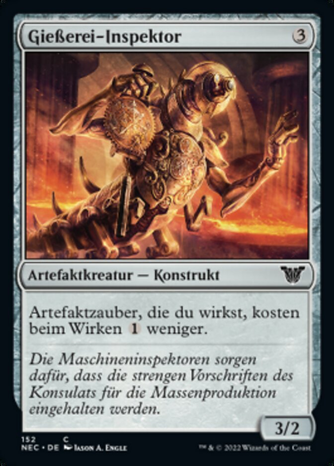 Gießerei-Inspektor