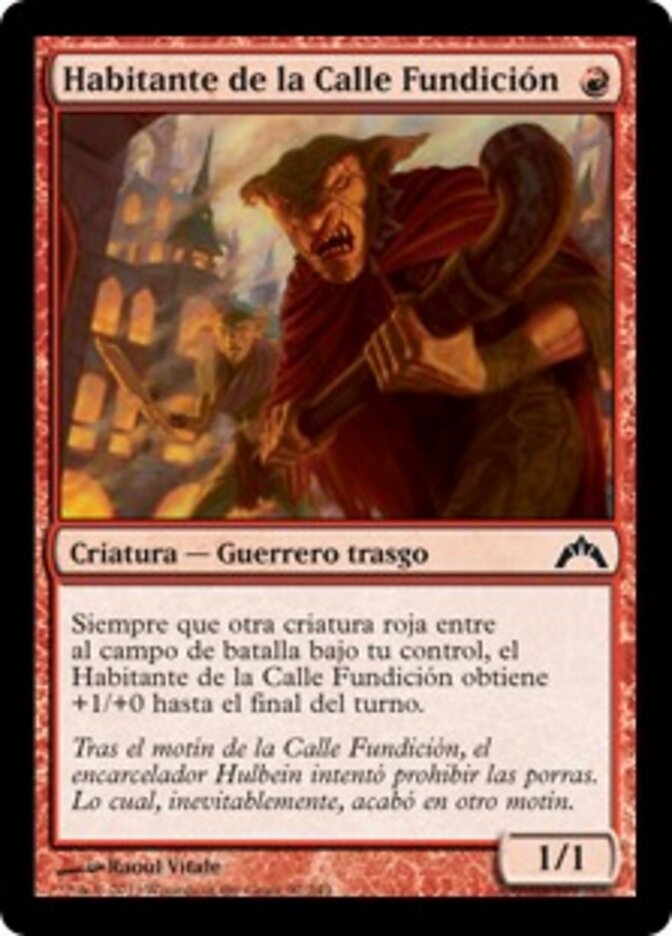 Habitante de la Calle Fundición