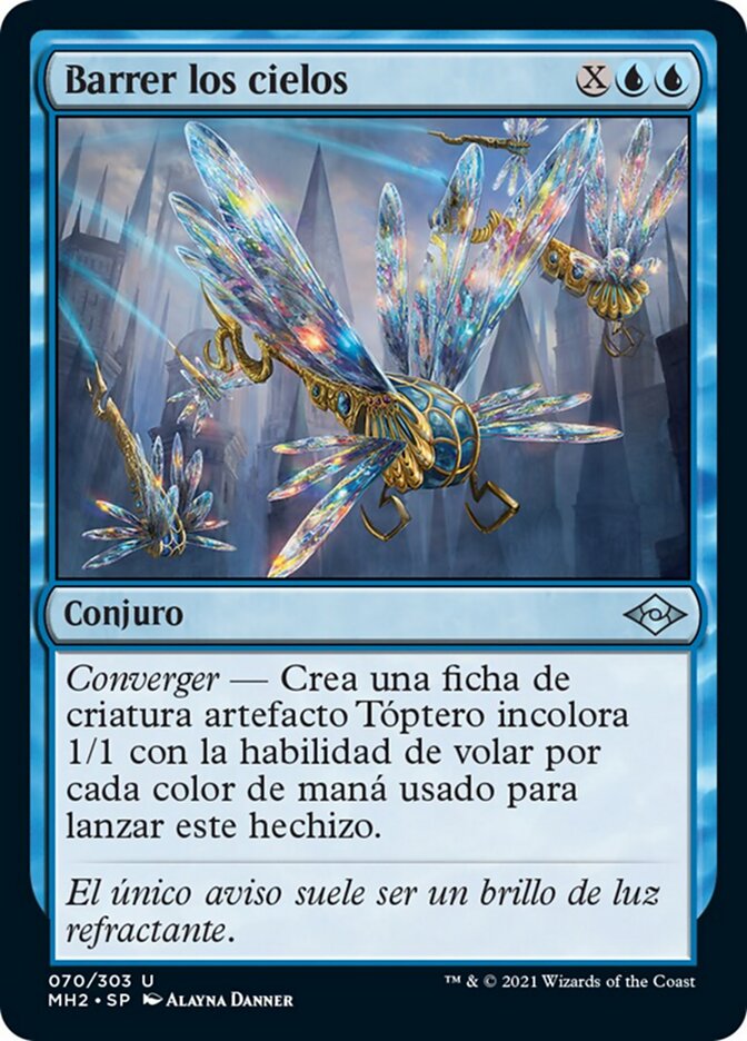 Barrer los cielos