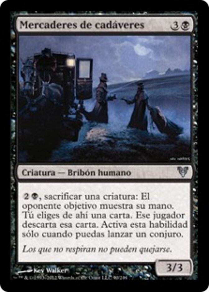 Mercaderes de cadáveres