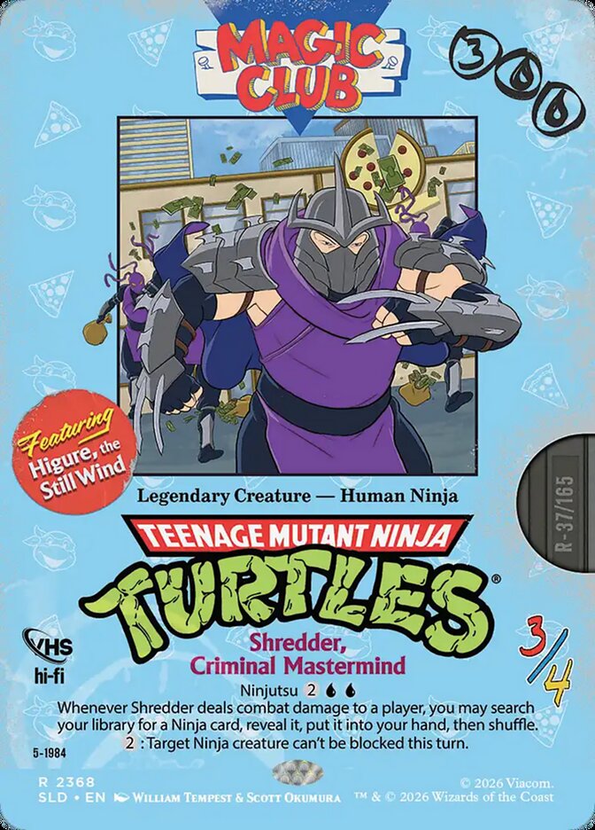 Shredder, Criminal Mastermind
