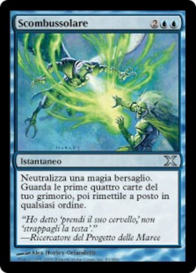 Scombussolare