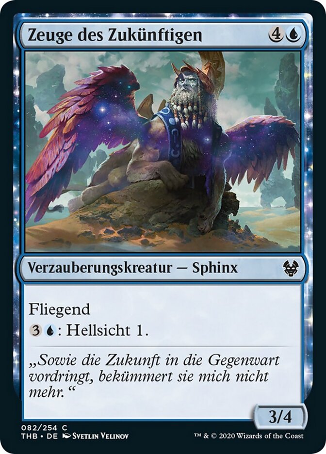 Zeuge des Zukünftigen
