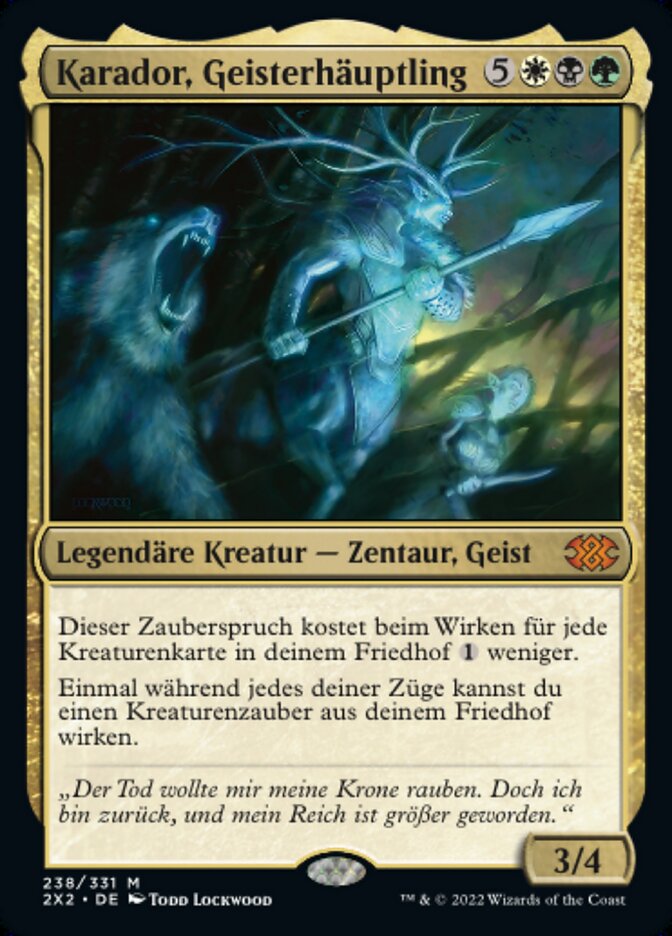 Karador, Geisterhäuptling