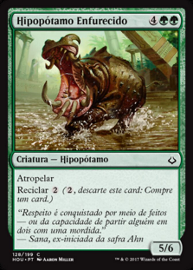 Hipopótamo Enfurecido