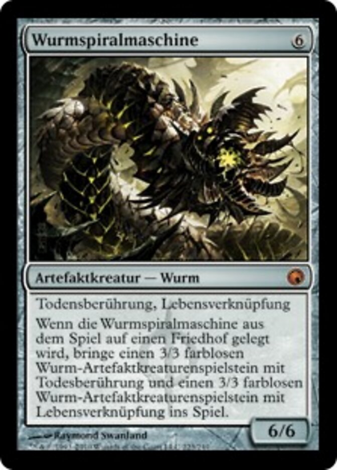 Wurmspiralmaschine
