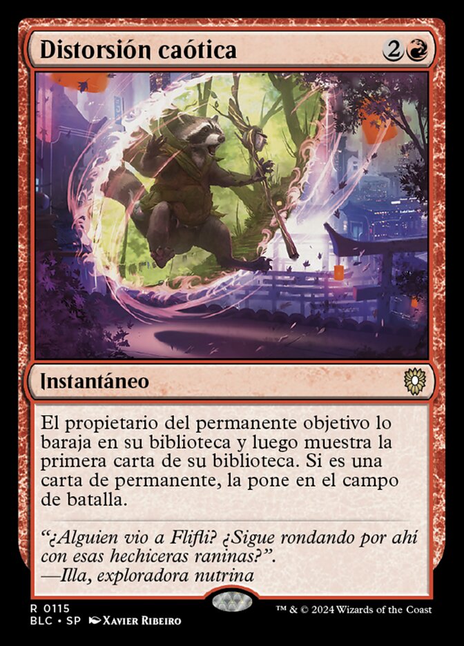 Distorsión caótica