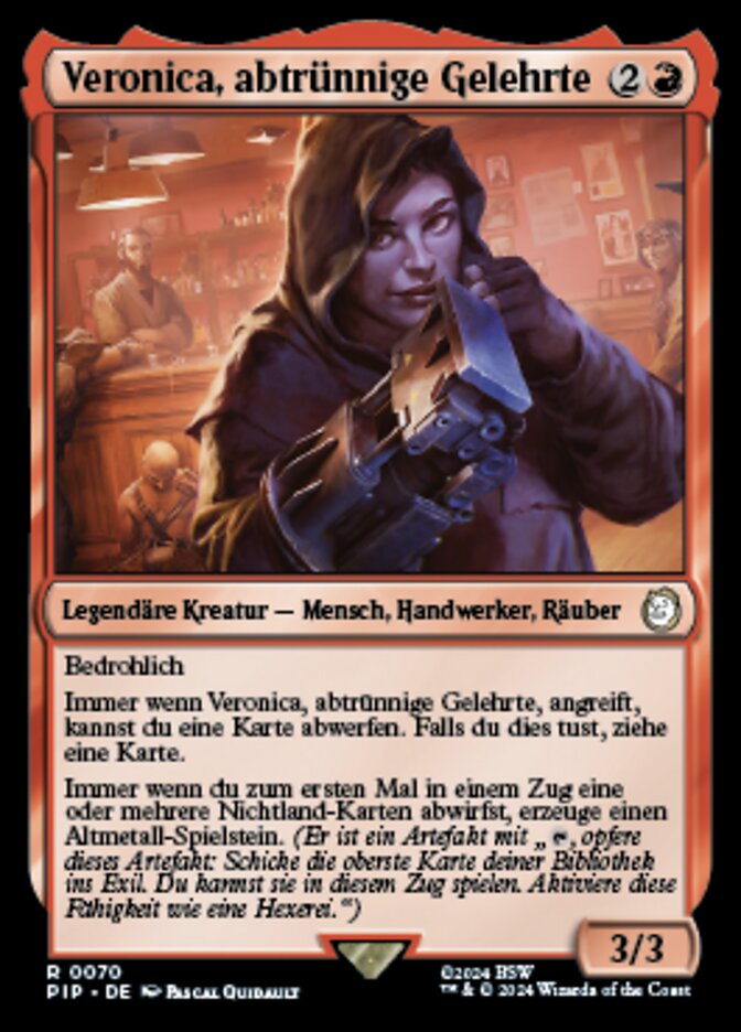 Veronica, abtrünnige Gelehrte